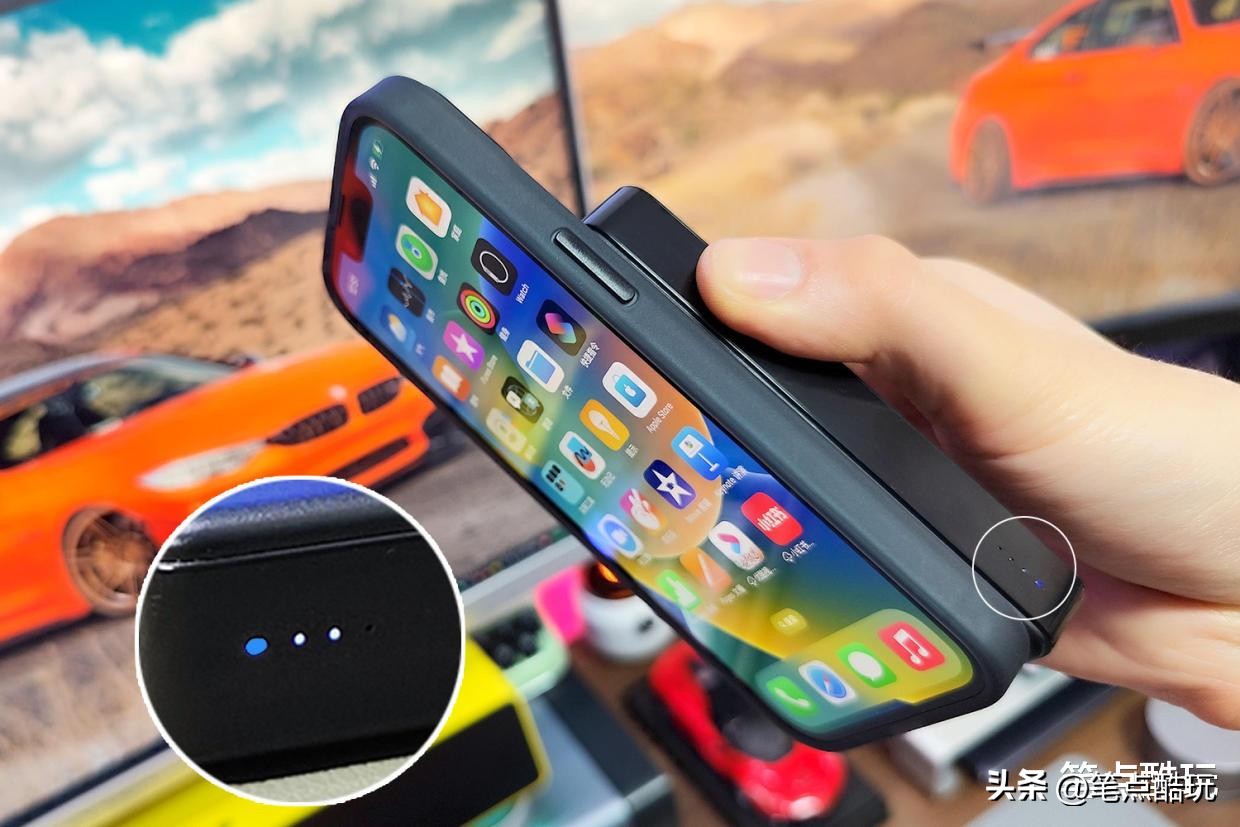 lightning接口磁吸充电宝,iphone的磁吸充电宝支持无线充吗