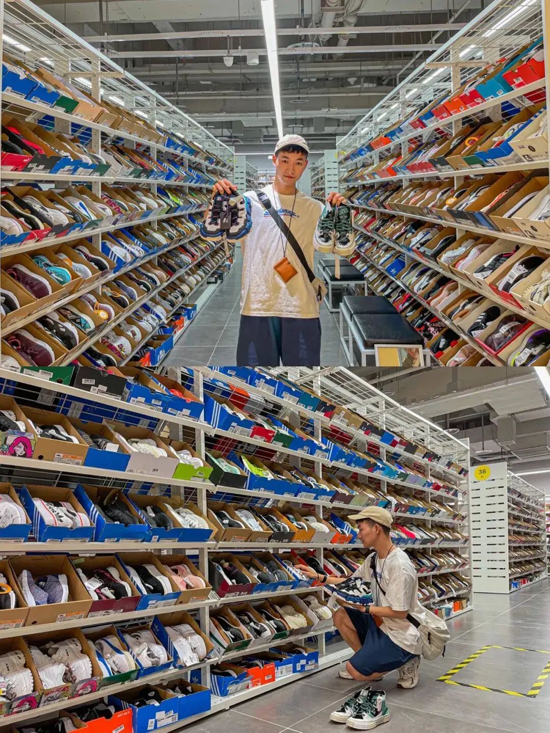 小北带你看新都区首个城市奥莱，听说有成都首家仓储式大牌折扣店