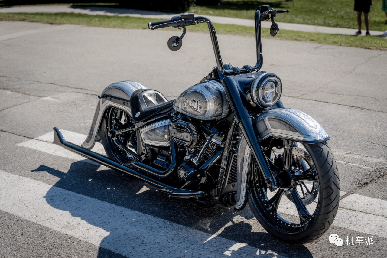 哈雷软尾继承者改装,哈雷软尾改装匪帮方案