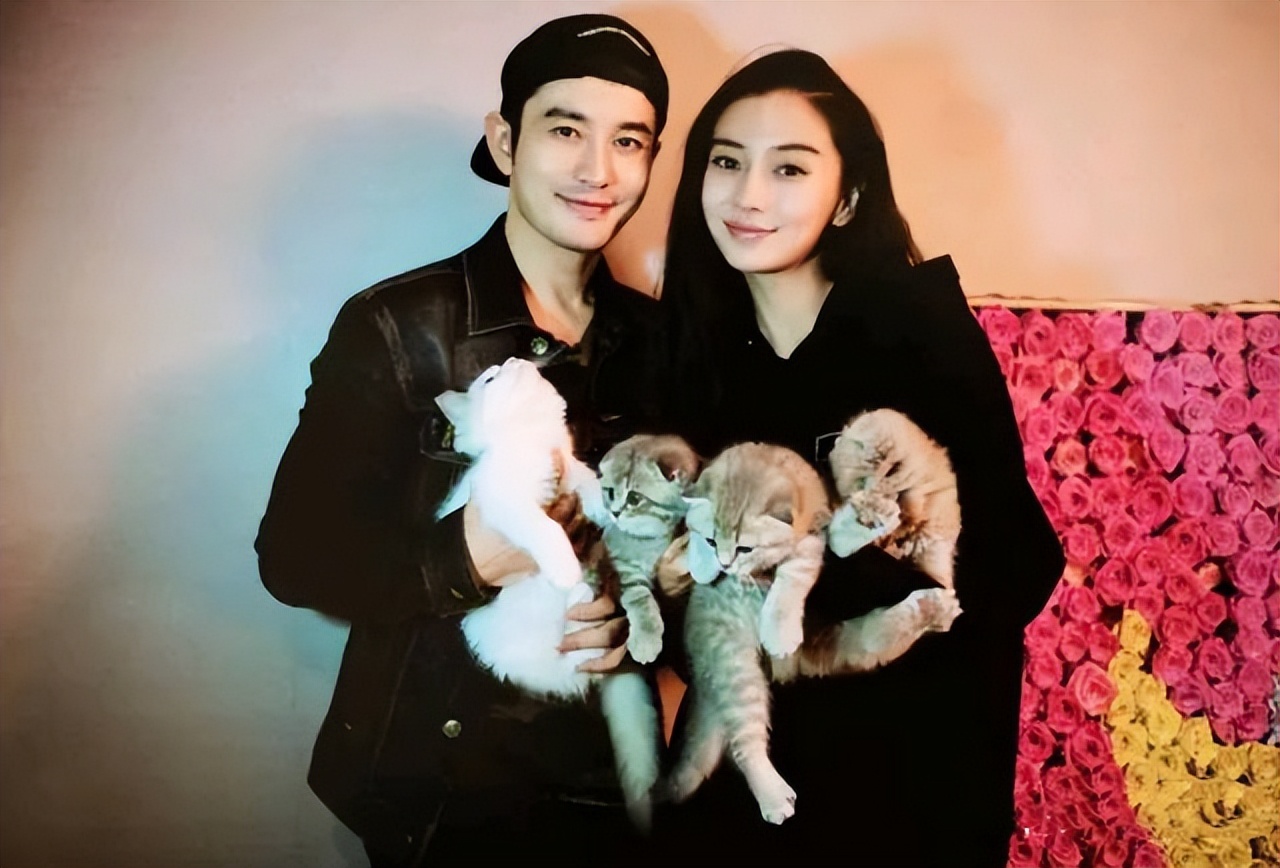 新恋情！黄晓明摸女友屁股带她回家，女方身份疑曝光曾与baby合影