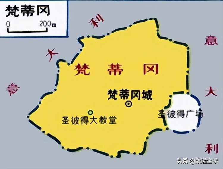 梵蒂冈为什么没有被侵略,梵蒂冈真的是面积最小吗