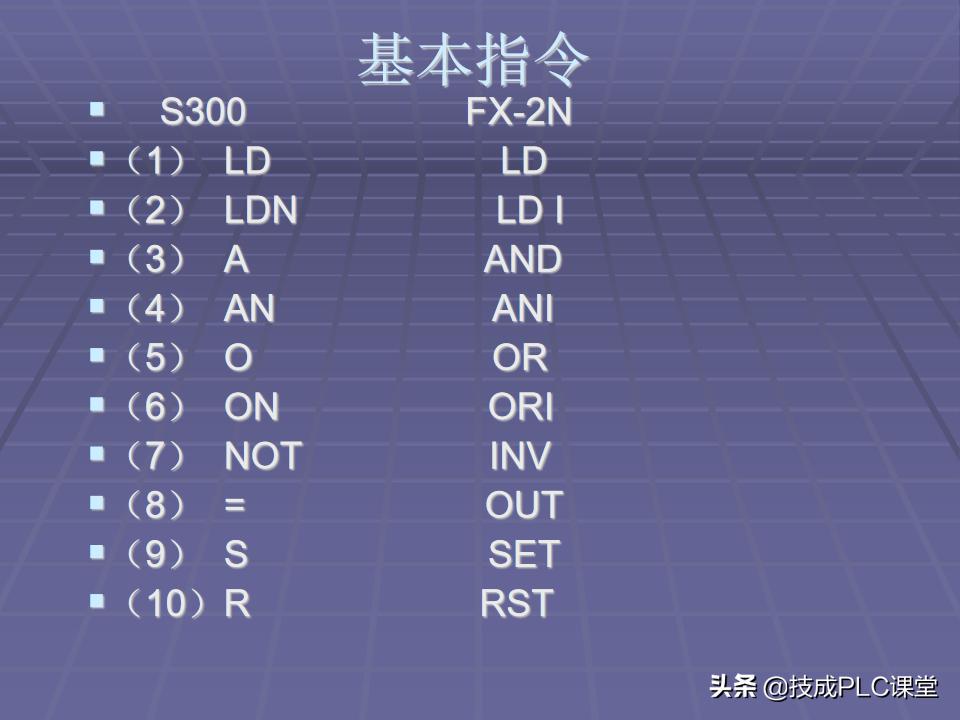 西门子PLC逻辑堆栈指令,精心收藏的plc视频教程实例