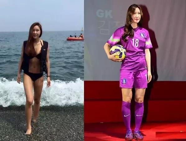 韩国女足门将金正美哪年入选女足,韩国女足门将金正美图片写真