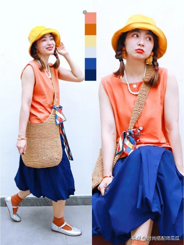 皮肤灰的女生穿什么显白,黑白灰女生穿什么颜色好看