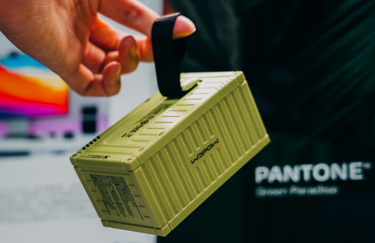 沃品集装箱50000毫安充电宝,沃品创意集装箱充电宝