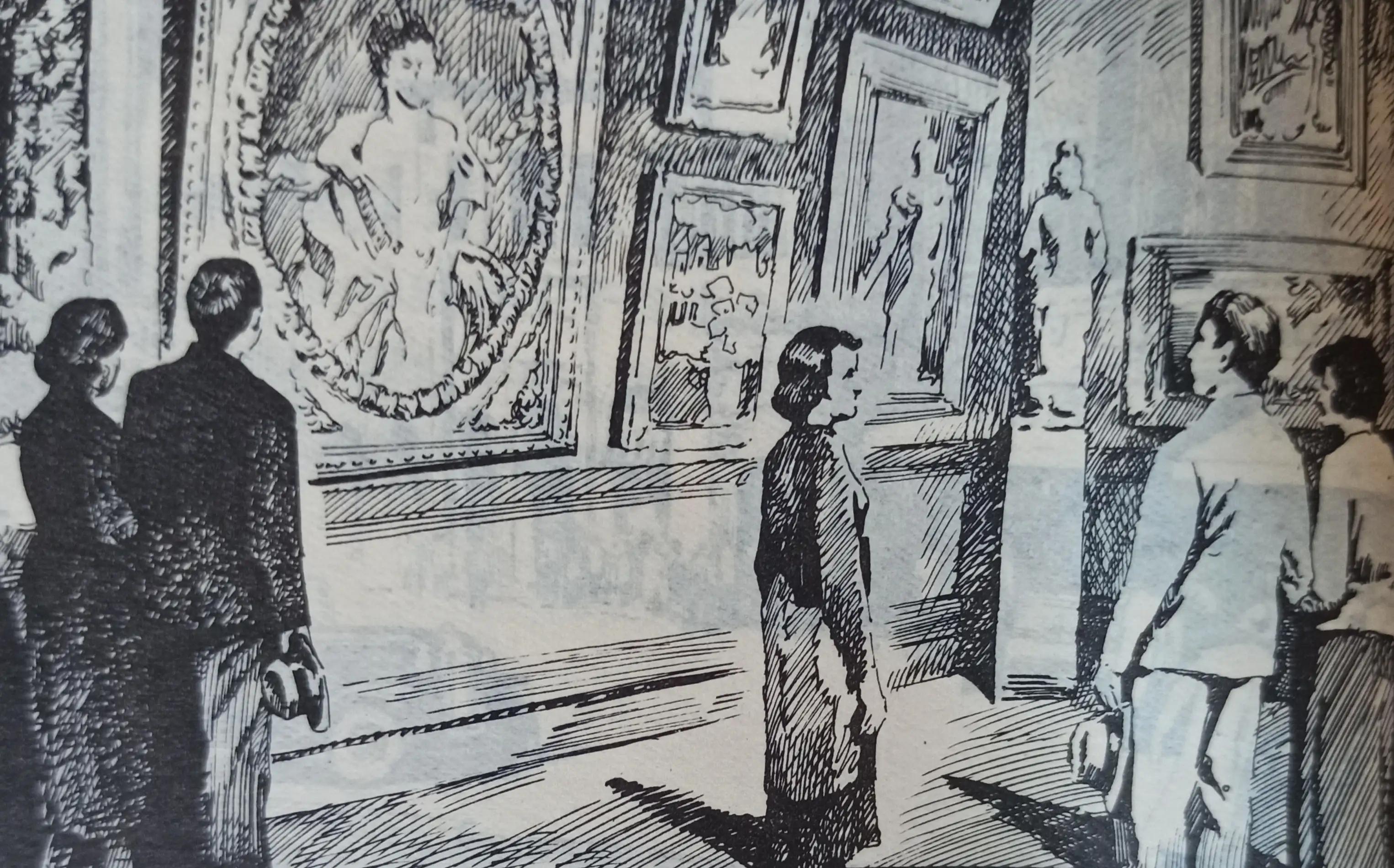 连环画绘画欣赏《真假玛利亚》1985