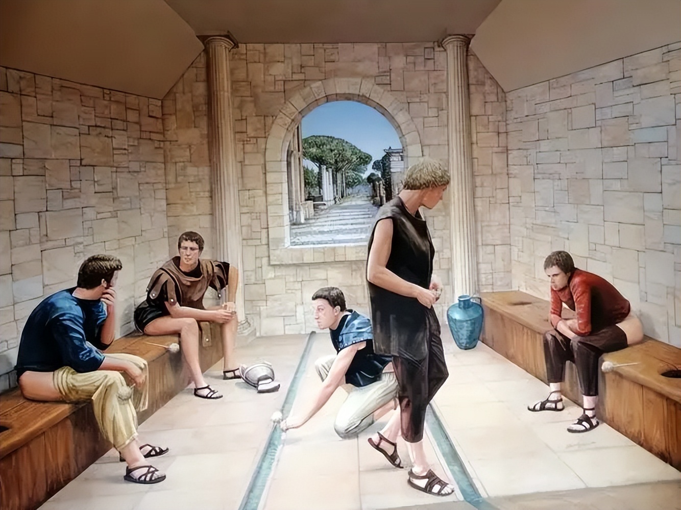 20年前的智能马桶,古罗马时代厕所