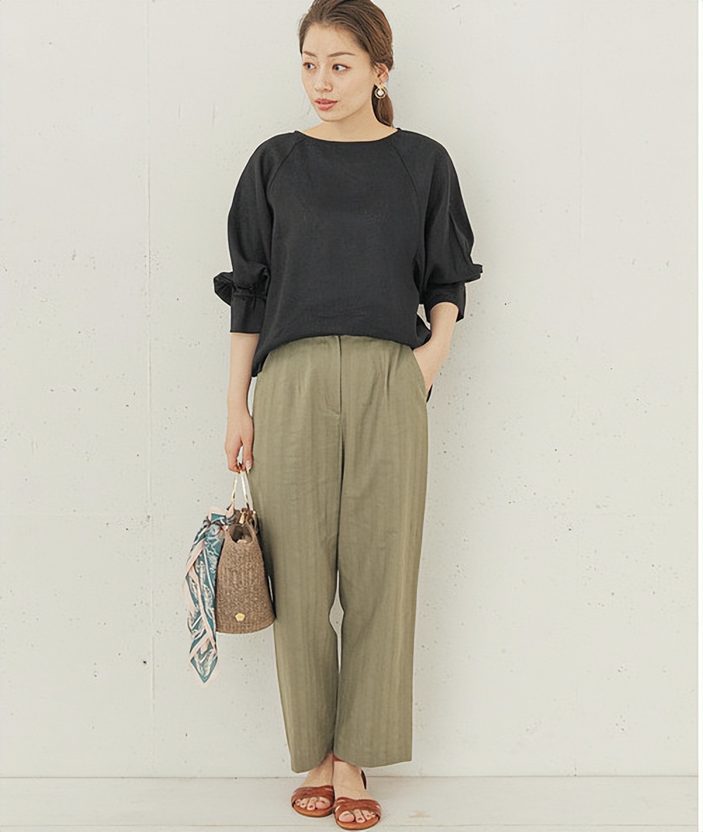 适合中年妇女的冬衫,女人最好看的亚麻衫