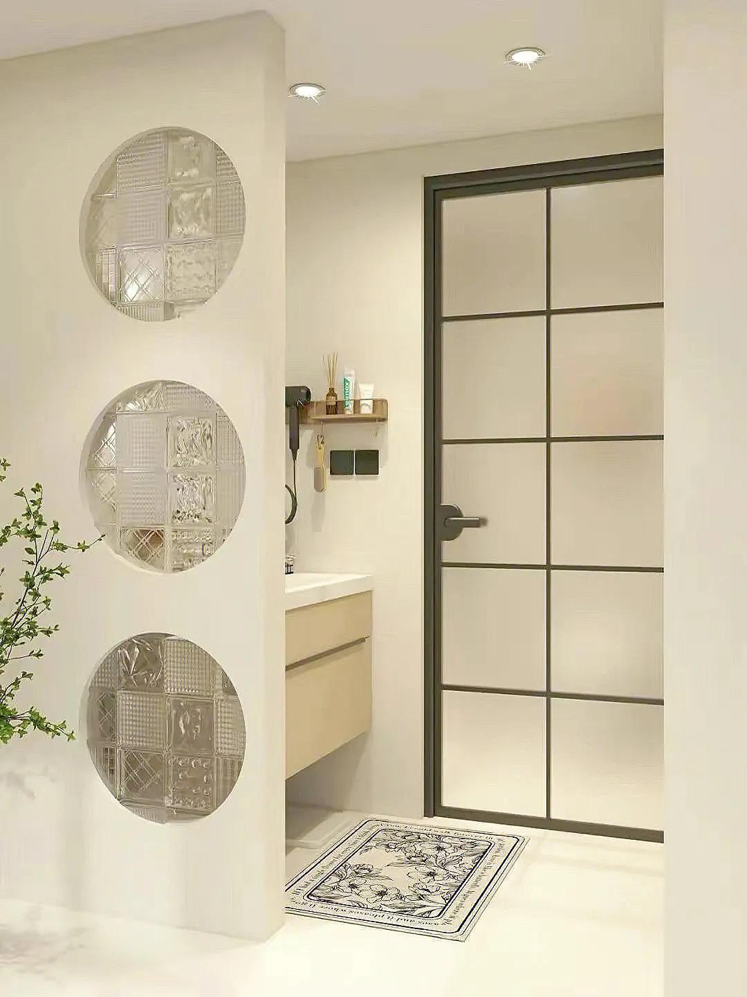 卫生间3色效果图,30款卫生间干区效果图