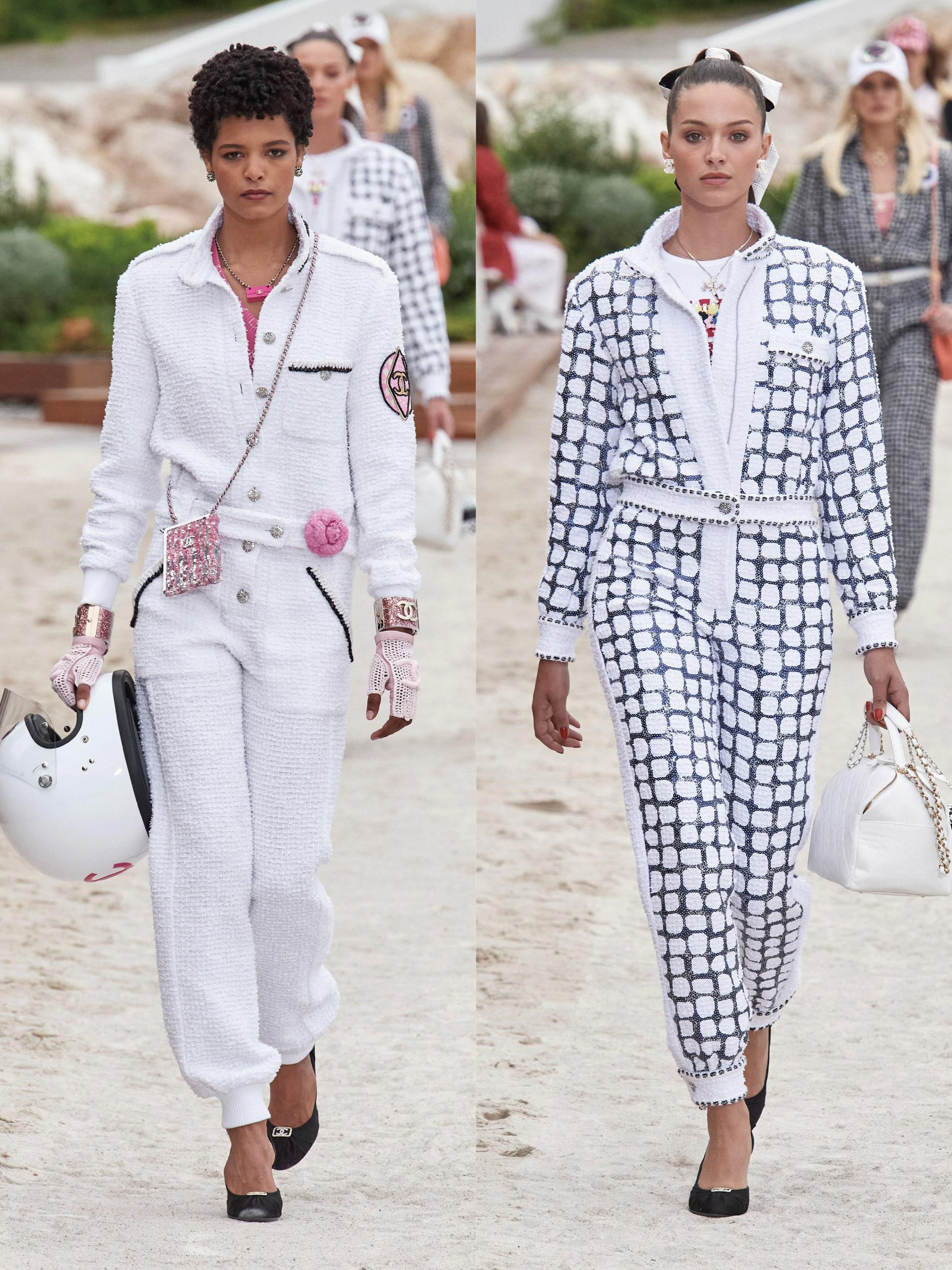 chanel2023春夏高定秀场,秀场chanel2020autumn