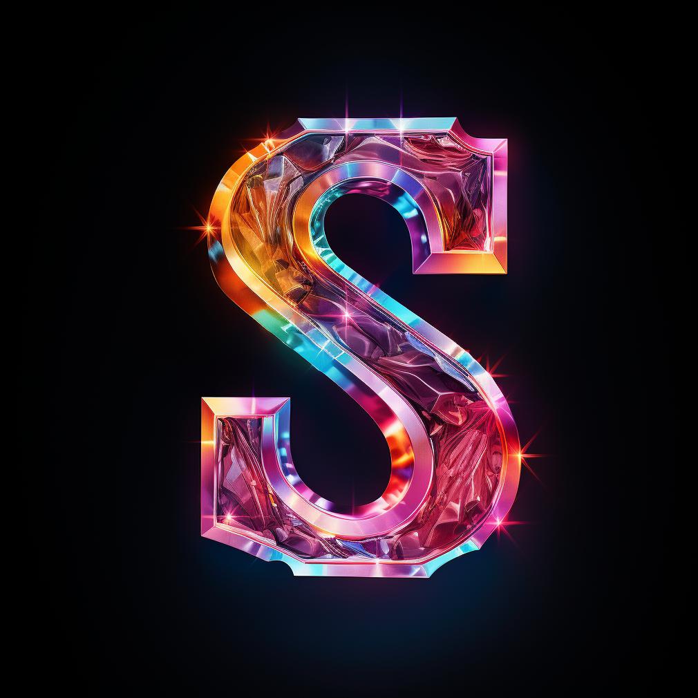 d字母设计,水晶字母设计