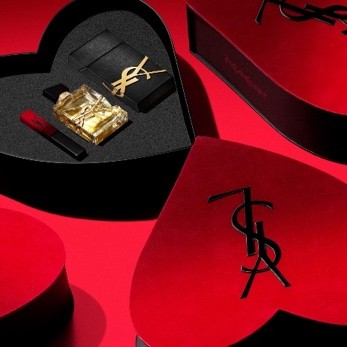 ysl圣罗兰限定红唇波普,ysl圣罗兰皮气垫情人节限定礼盒