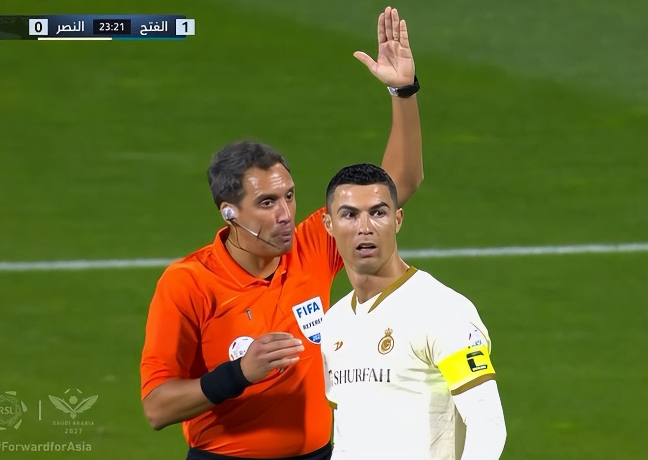 c罗点射绝平球斩获沙特生涯首球,c罗点场射13球利雅得胜利