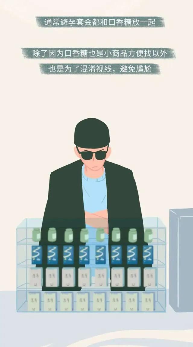 为什么避孕套都放在收银台的位置,为什么避孕套都放在收银台