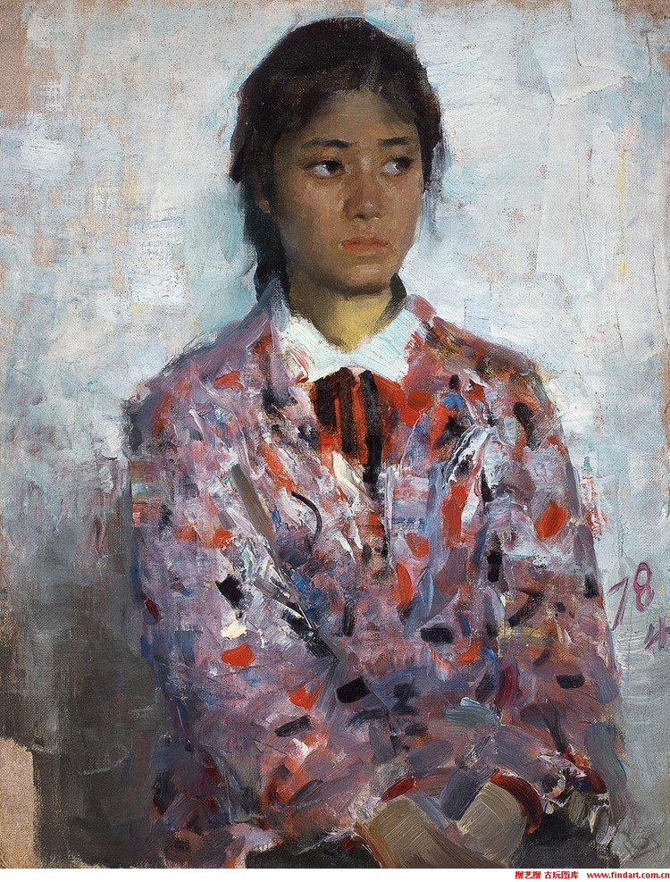 何多苓俄罗斯写生油画,何多苓油画2007