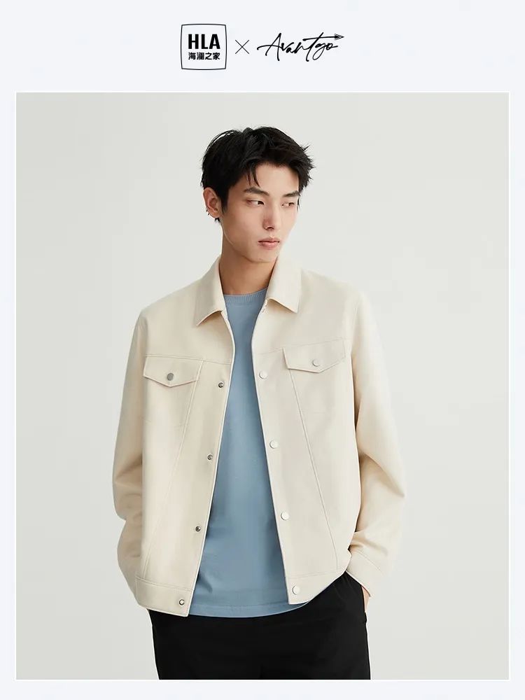 海澜之家冬季夹克穿搭,海澜之家夹克穿法