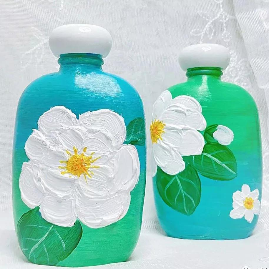 怎么把瓶子变废为宝做艺术品,废瓶子变废为宝图画