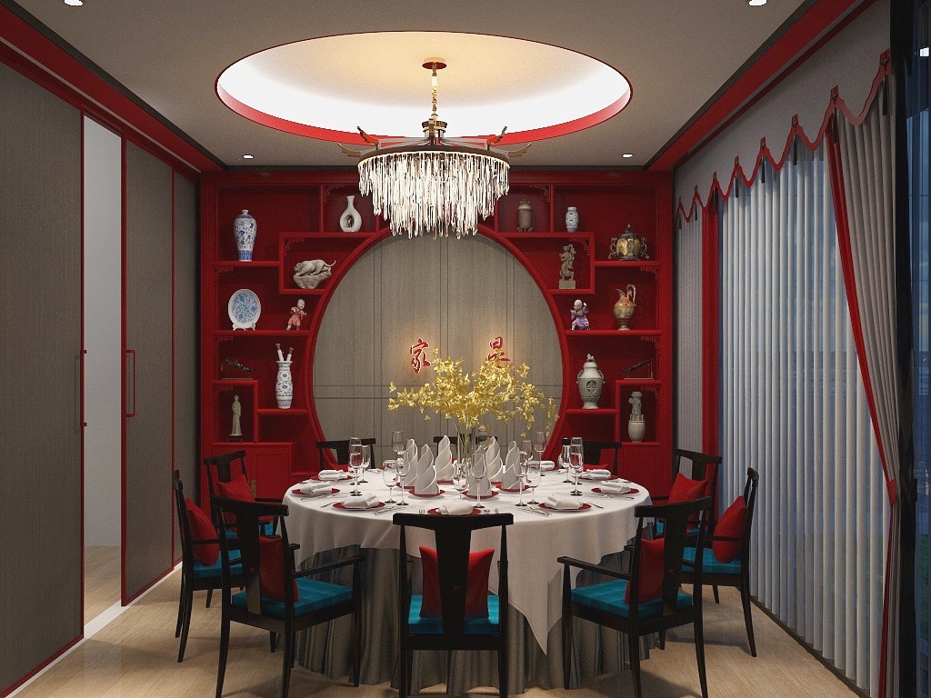 400平方的海鲜酒楼装修效果图,科技感酒楼装修案例欣赏