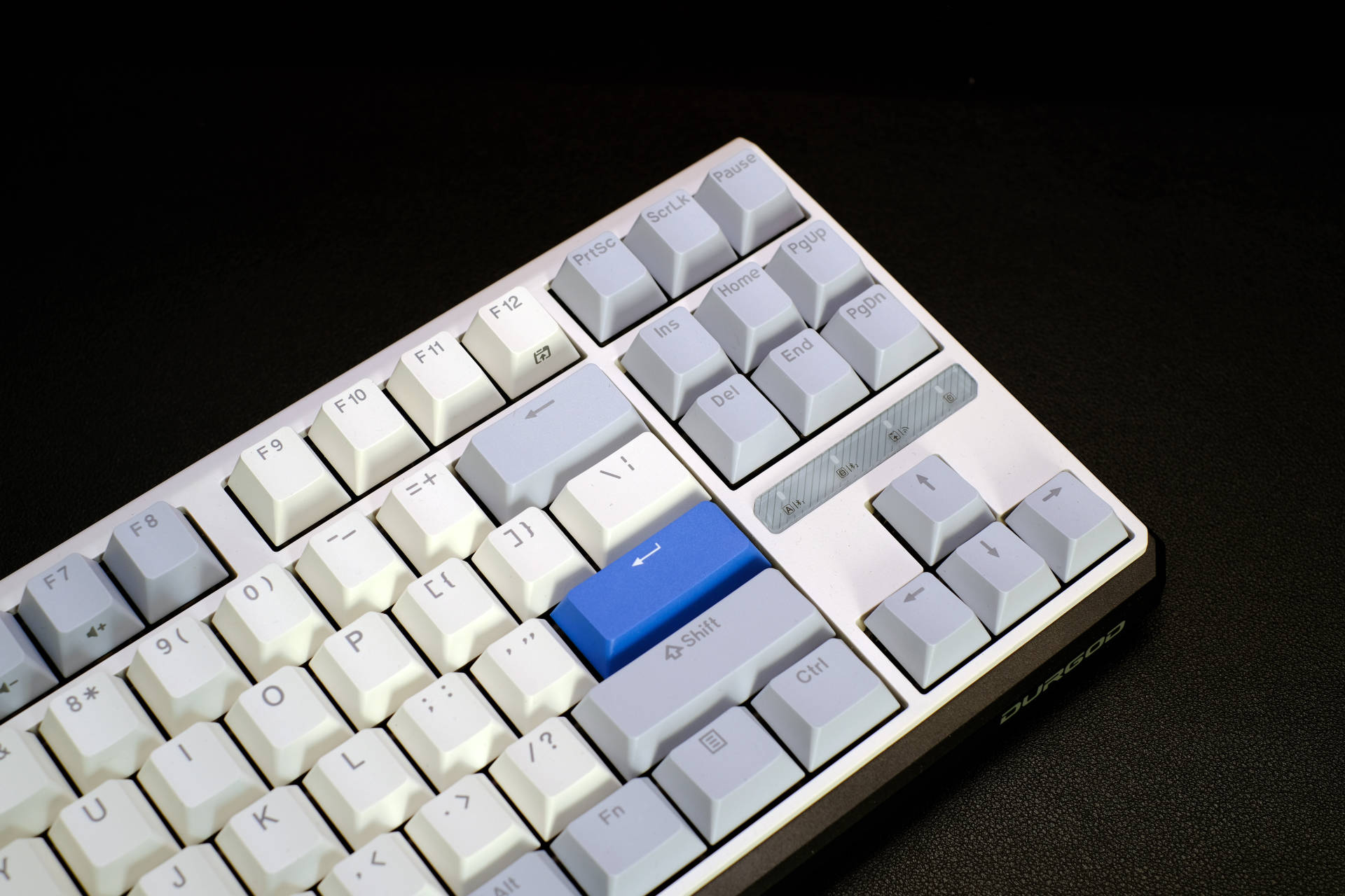 杜伽银轴红轴机械键盘测评,杜伽k620w机械键盘