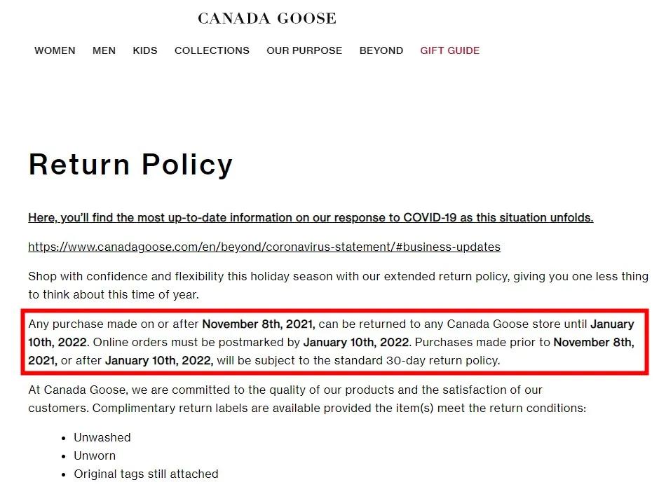 加拿大鹅虚假宣传后续,央视评加拿大鹅不退货