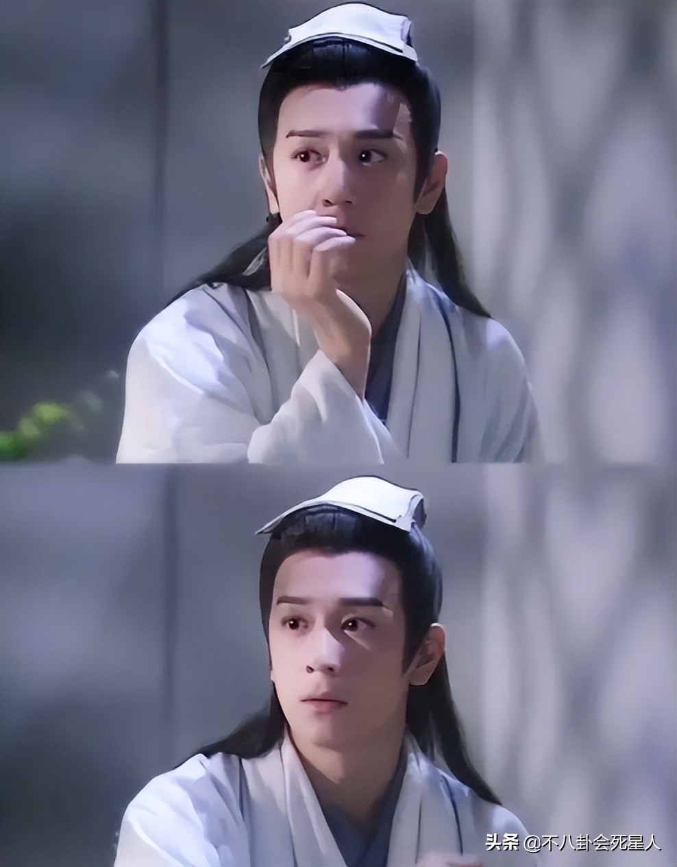 脸部垮掉的男人,脸部塌陷的男生