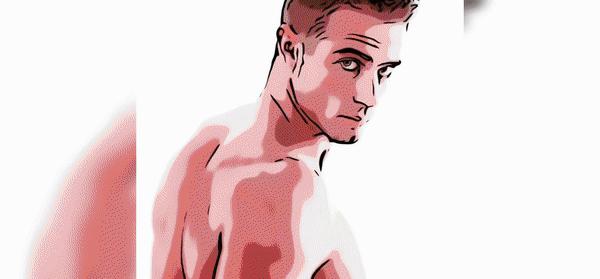 性感拉丁帅哥，曾因一系列照片引起轰动-威廉·利维