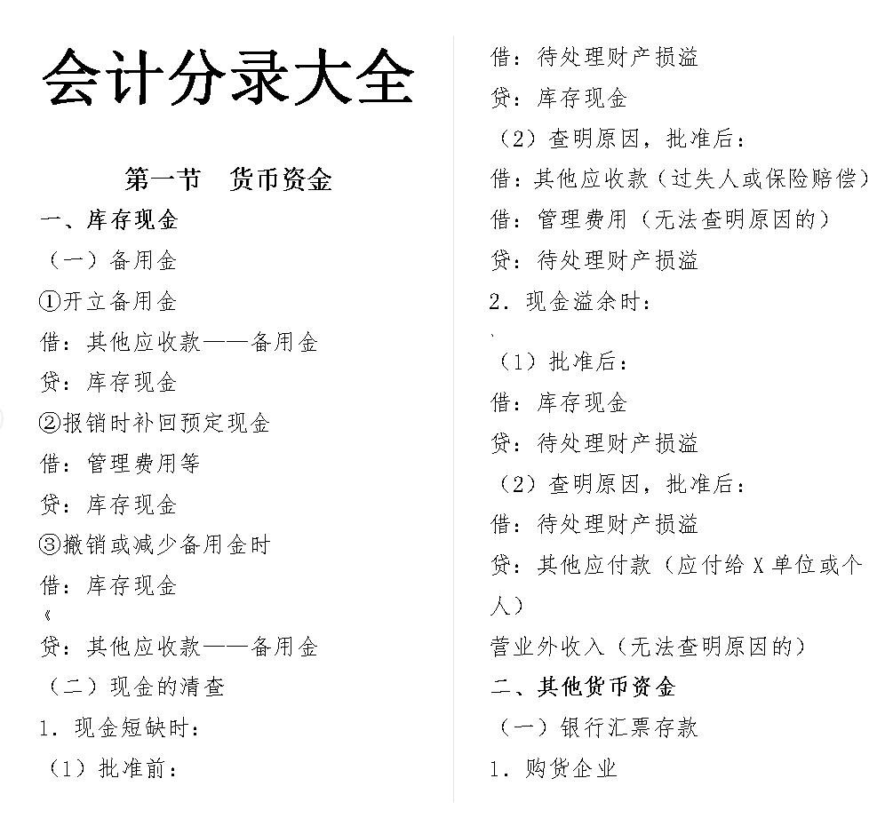 会计小白必须会的10个会计分录,10个会计分录技巧