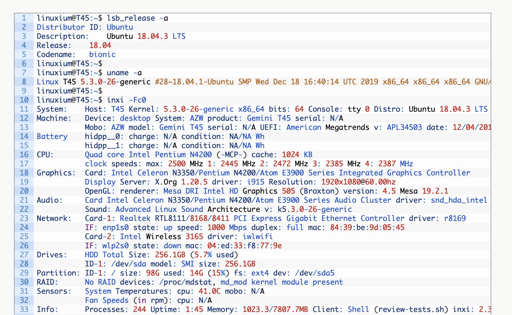 零刻GeminiT45奔腾N4200迷你电脑的评测