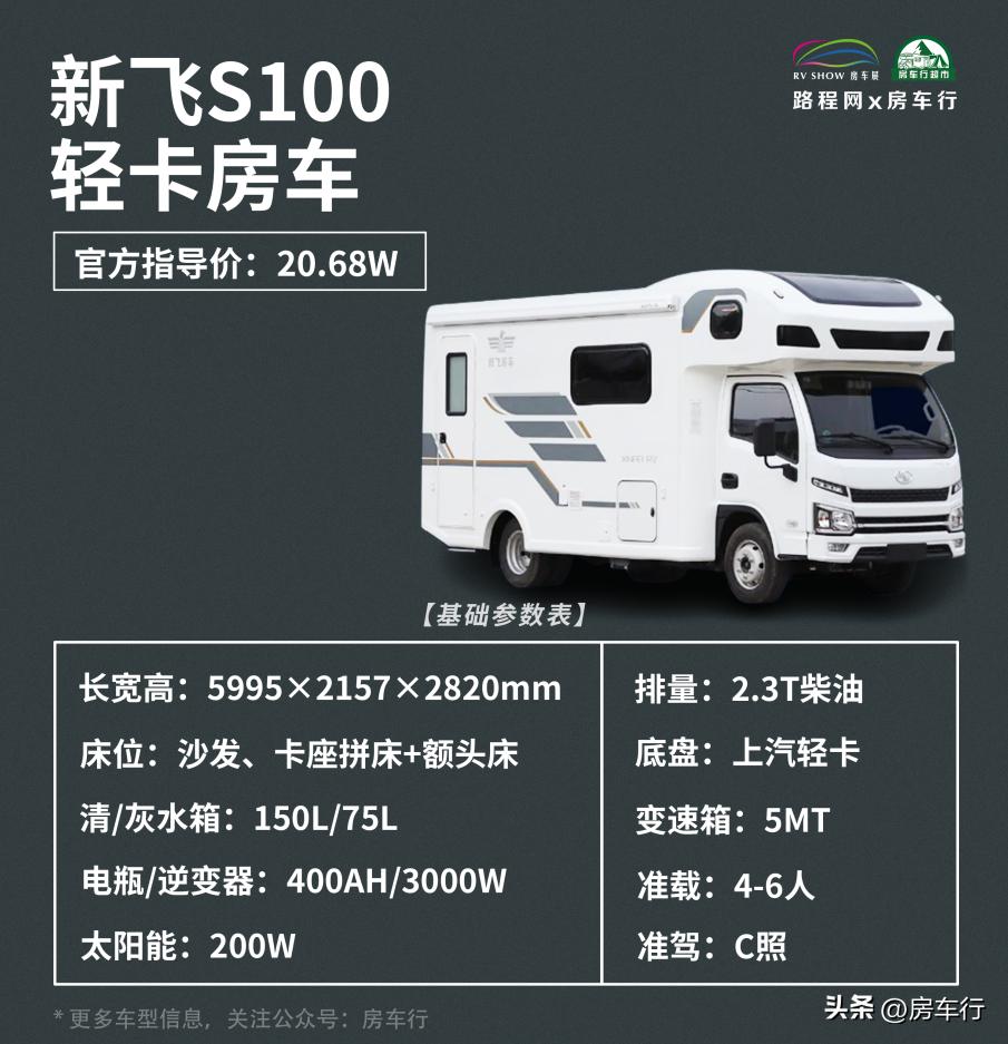 新飞s100轻卡房车怎么样,新飞自动挡轻卡房车