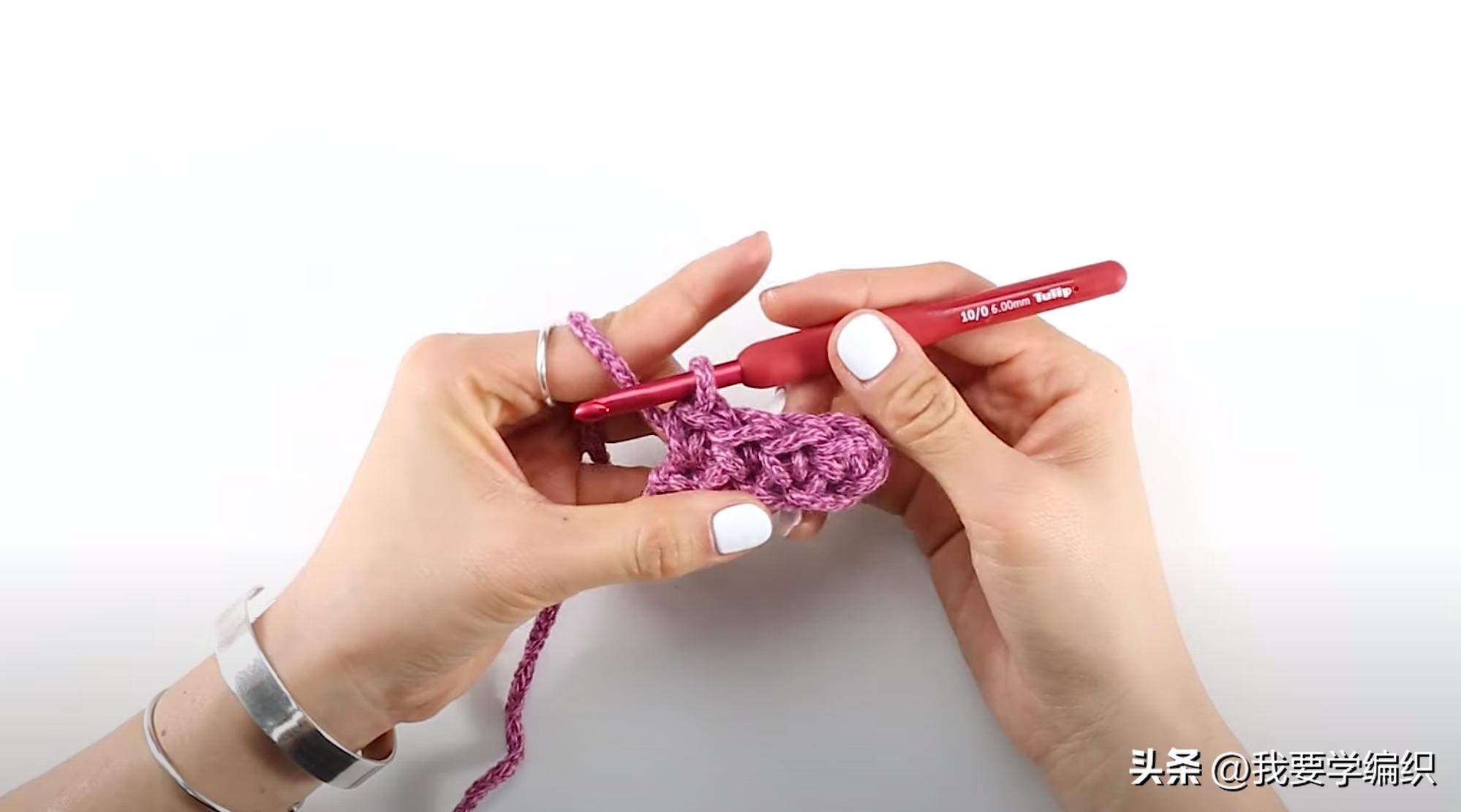 钩织小包包斜挎包可爱教程,钩针手机包包最新款斜挎包