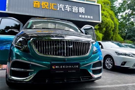成都奔驰威霆音响改装升级,奔驰威霆音响改装