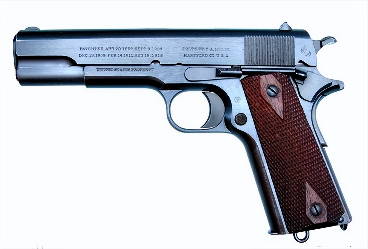美军传家宝柯尔特M1911A1，服役超70年堪称久经沙场，弹无虚发