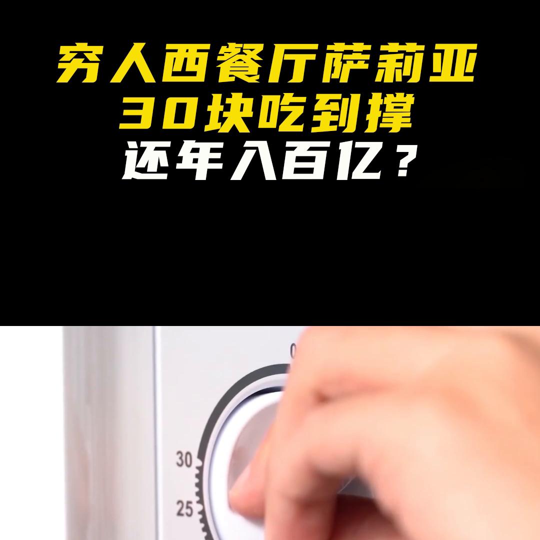 穷人餐厅意大利,萨莉亚西餐厅一年利润多少