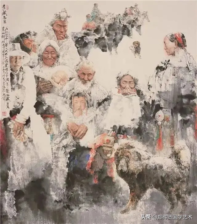 嫩蕊初开一树红,清香淡雅醉春风