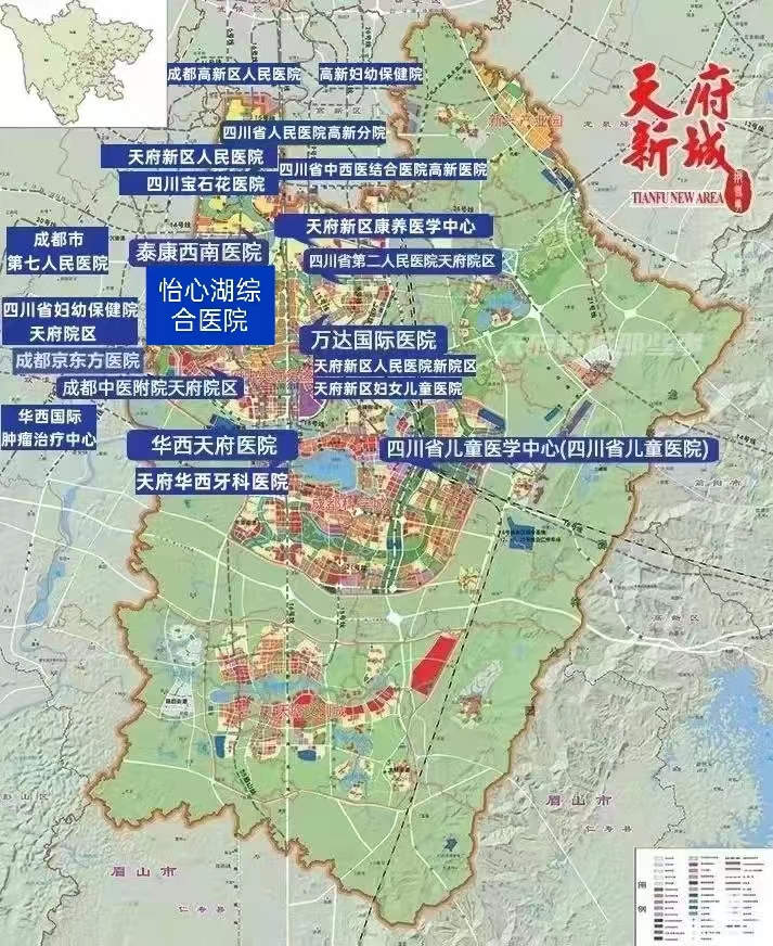 成都市所有医院排名一览表,成都市的第一二三四五医院