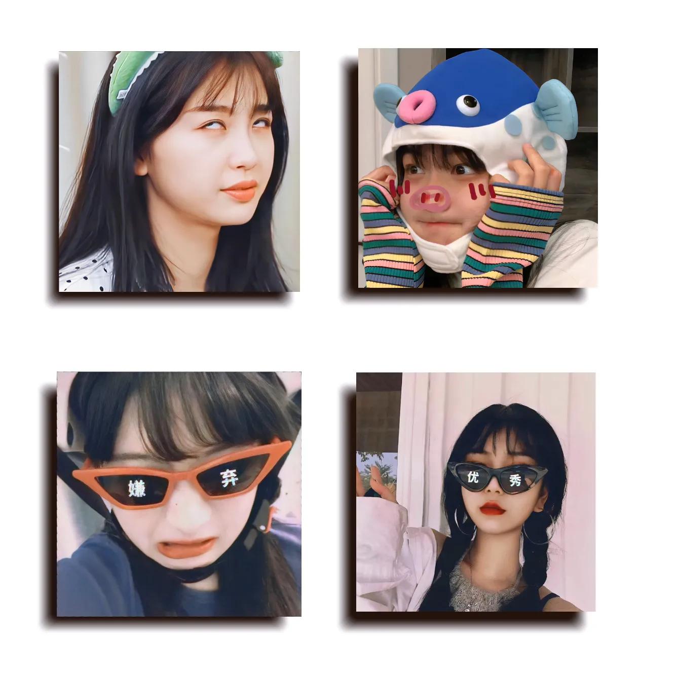 沙雕的闺蜜头像图片三人,闺蜜专用沙雕头像