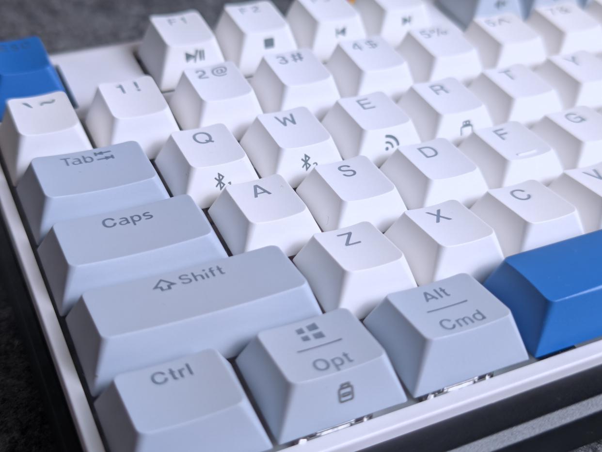 杜伽K610W无线机械键盘,杜伽k330机械键盘评测