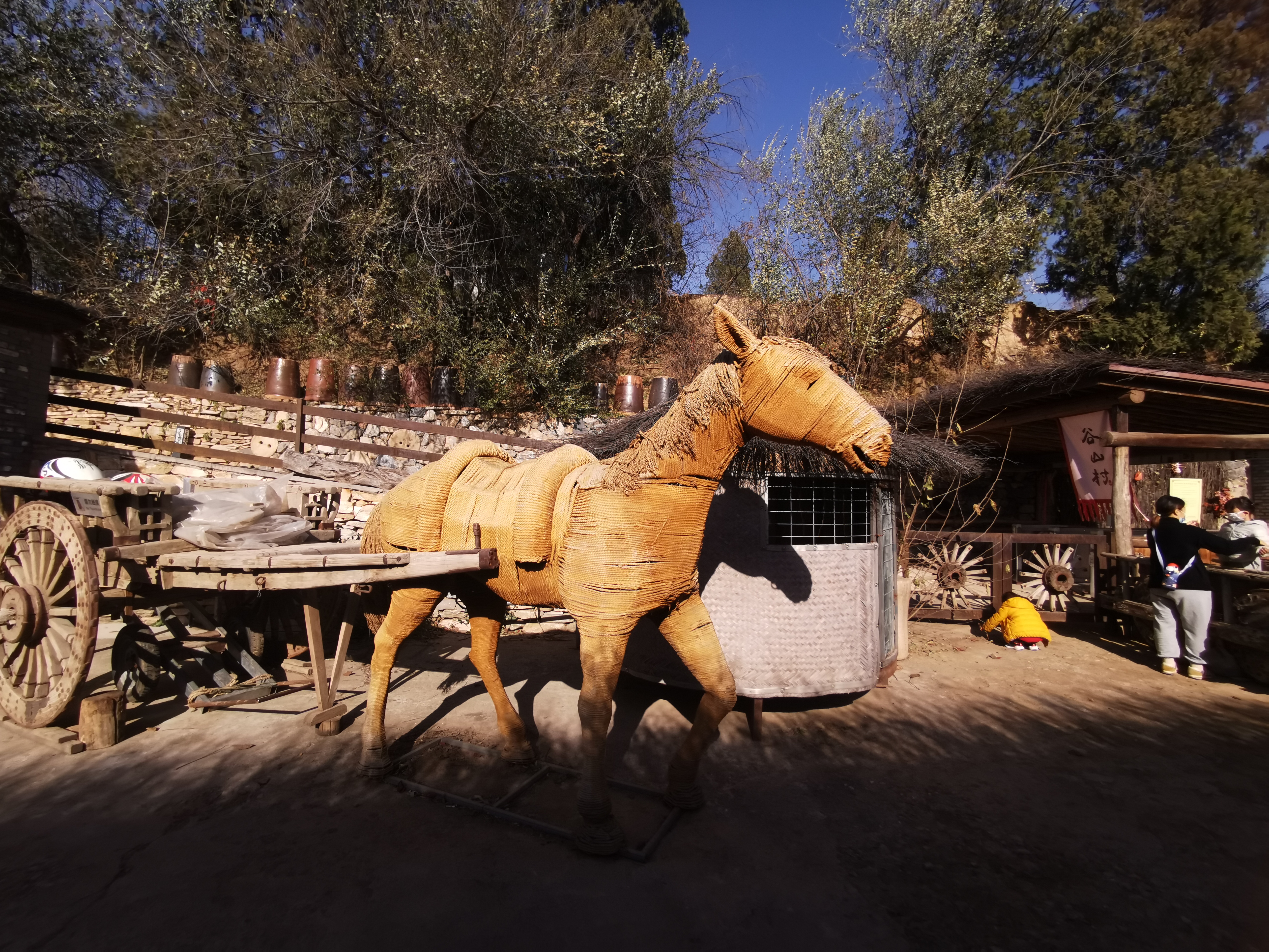 谷山网红打卡,北京谷山村好玩吗