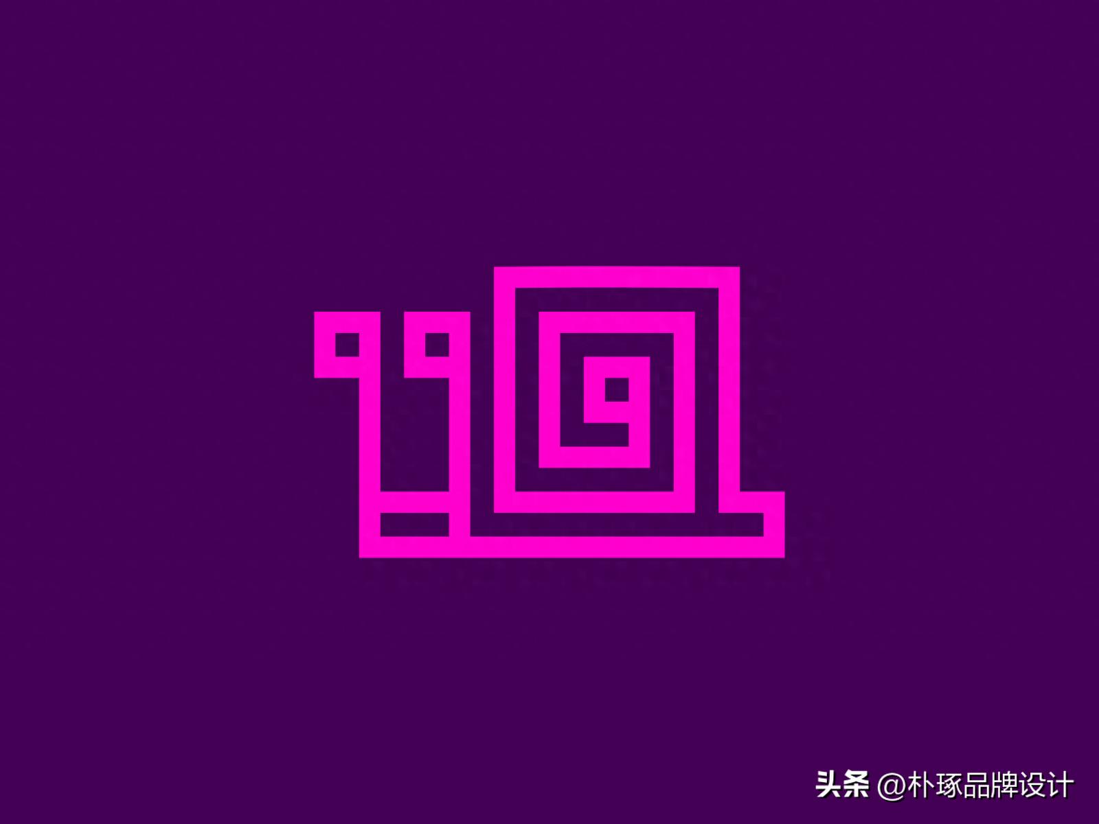 蜗牛创意形象,蜗牛个性创意logo设计