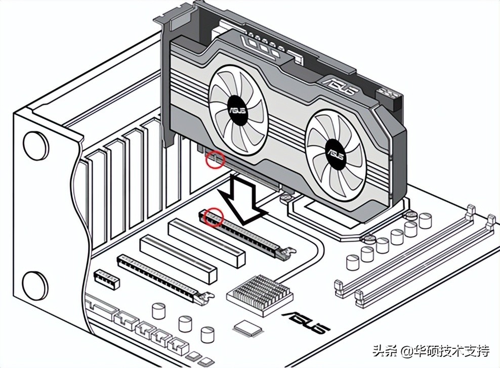 主板显卡怎么装,h81主板安装显卡