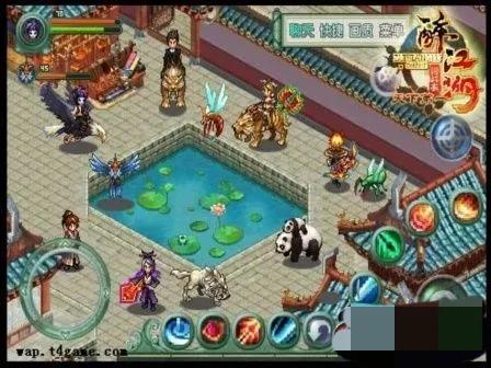 键盘手机网游,醉江湖ol