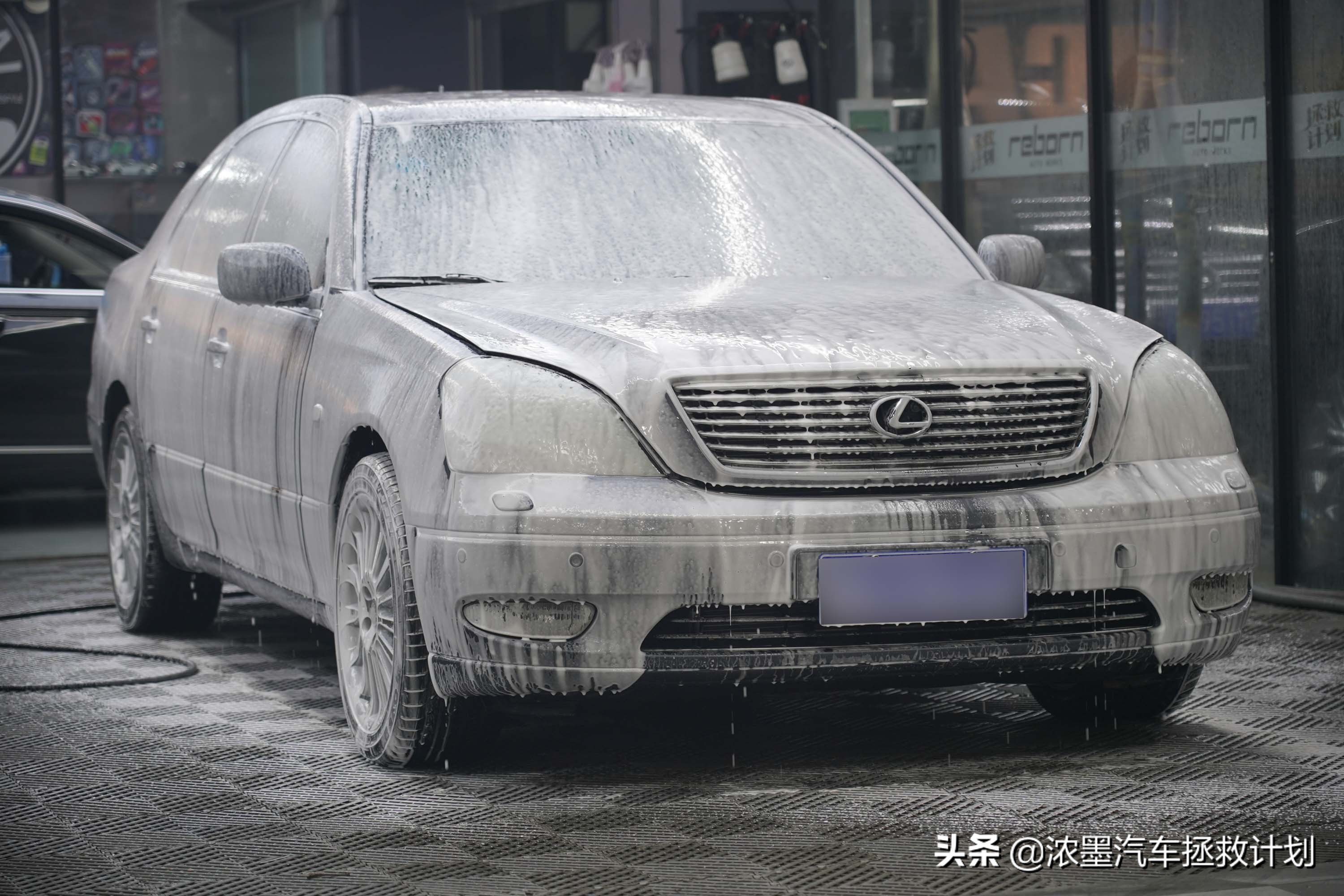 05款雷克萨斯ls430翻新修复,雷克萨斯ls430深度翻新解析