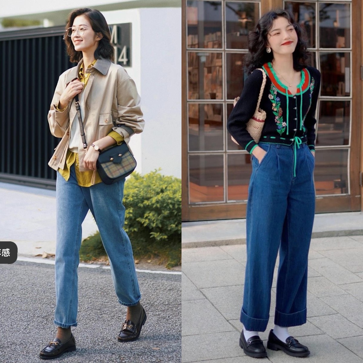 适合搭配牛仔裤的乐福鞋,适合配牛仔裤的乐福鞋