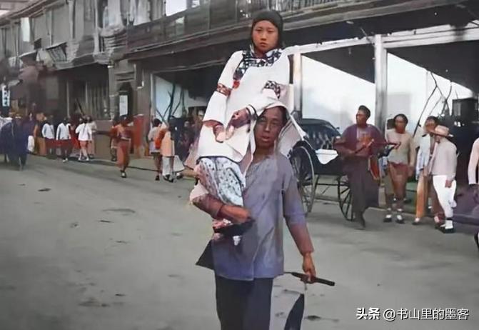 清朝早期老照片高清修复,清朝老照片修复高清复原