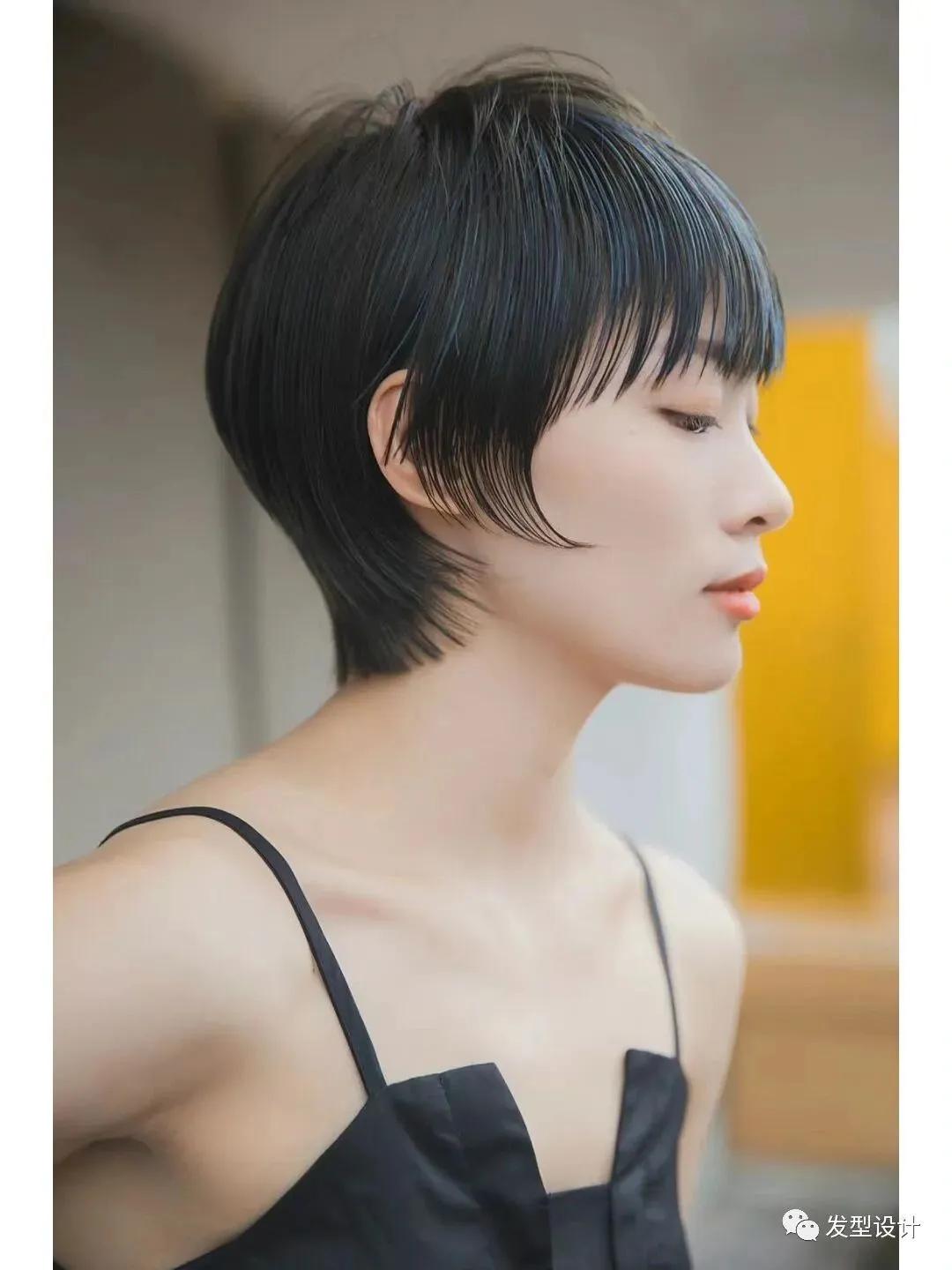 “热短发”，是纯欲天花板哦