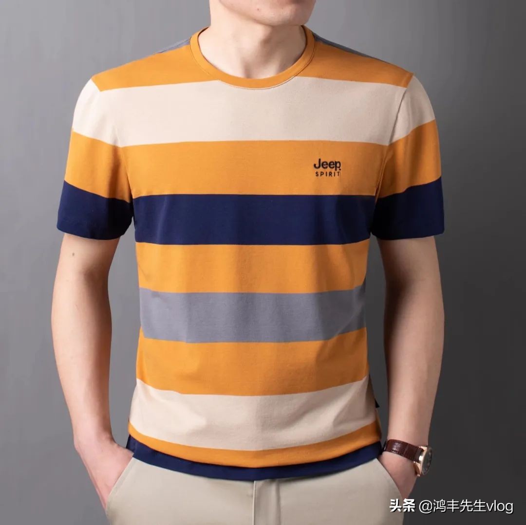 jeep短袖t恤专卖店男装翻领,jeep短袖t恤男纯棉官方正品