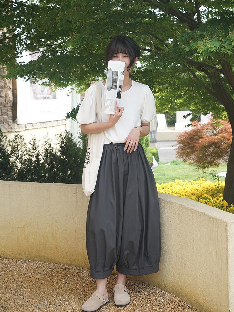 灯笼裤显瘦修身裤子,高腰灯笼裤适合什么身材穿