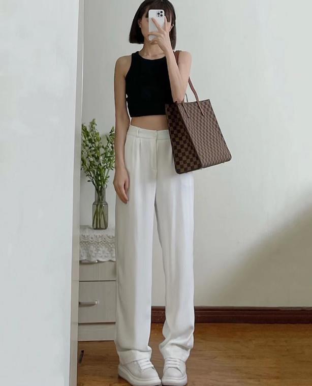夏天穿什么裤子凉快休闲又显瘦,梨形身材夏天穿什么裤子显瘦