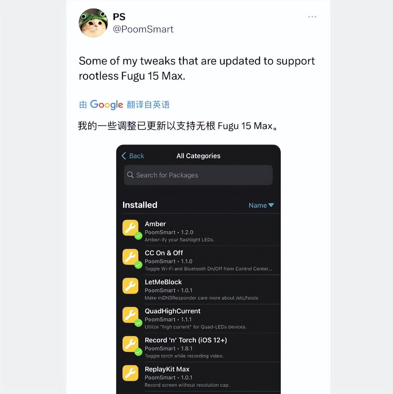 ios15越狱后的效果,ios15越狱后如何更换主题