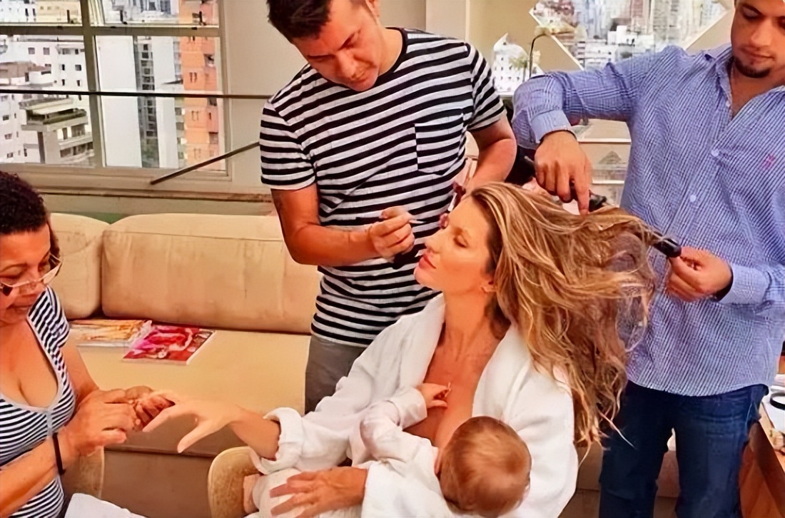 一步45万美金，小李子念念不忘的国际超模，也受不了丧偶式带娃